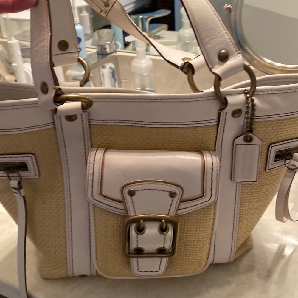 Coach purse, barely used!  In excellent condition!  Great style, always IN!